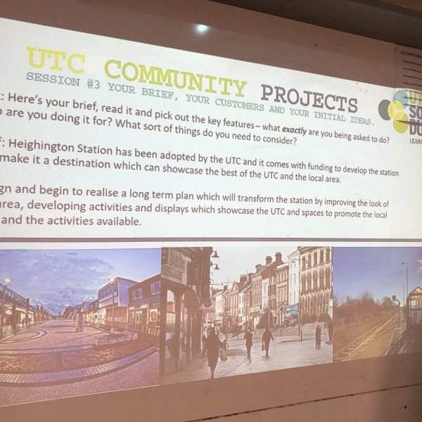 UTC community project slide