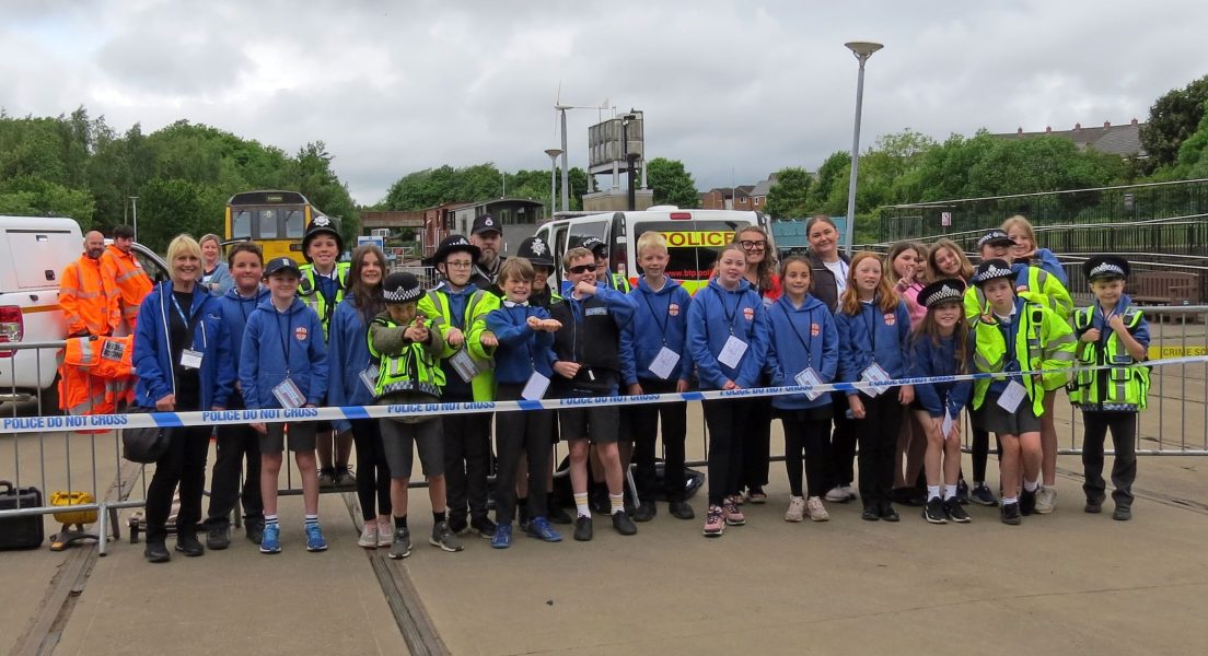 St George's CE Academy at Rail Safety Event