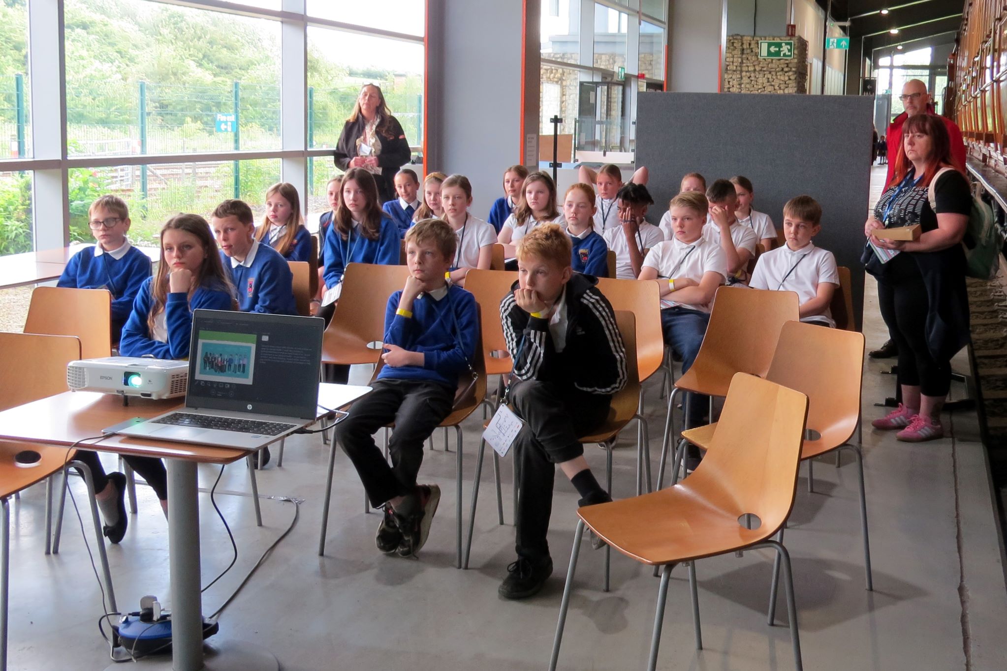 Etherley Lane Primary exploring Mental Wellbeing with the Railway Children charity