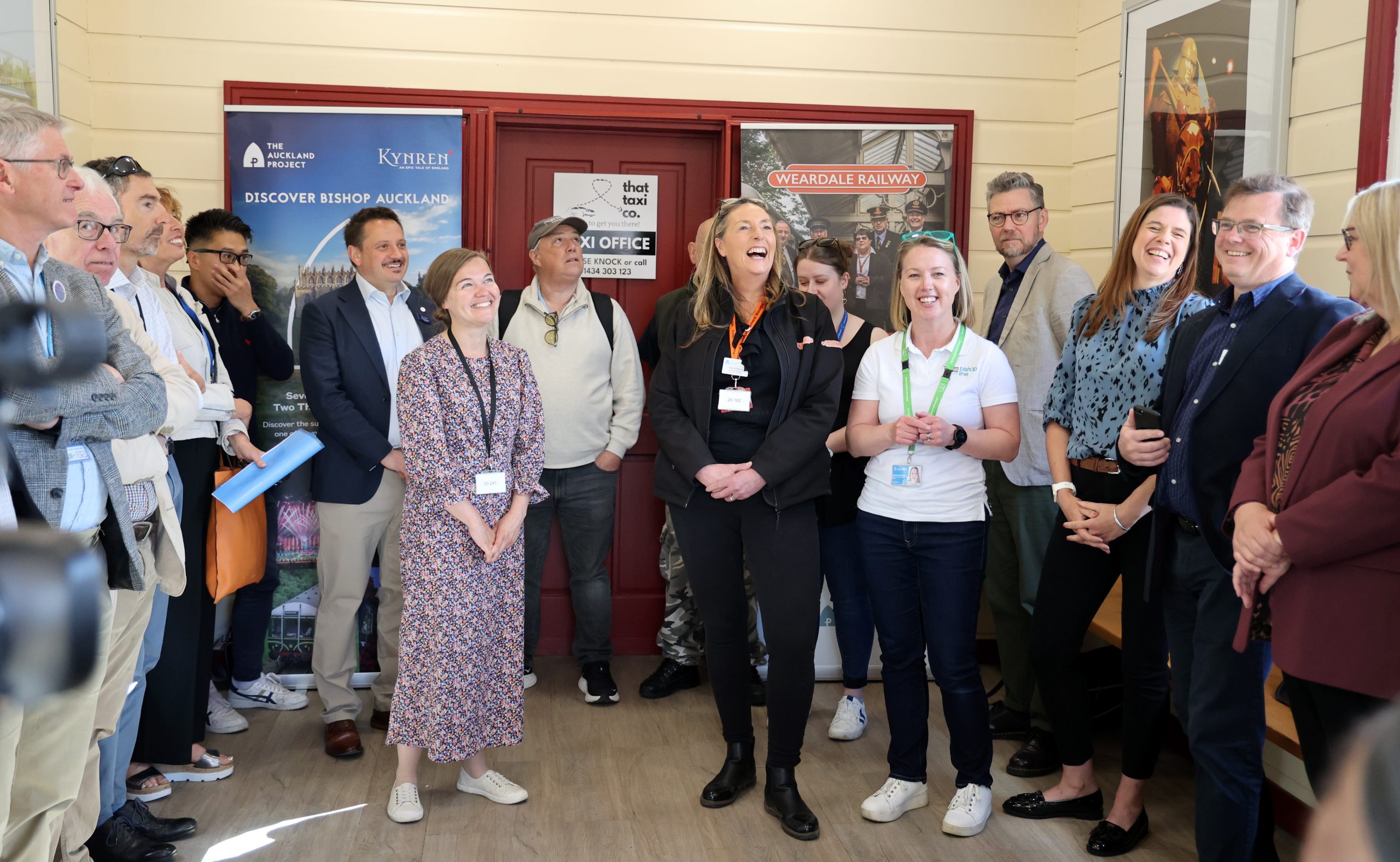 people gathered talking about sustainable tourism