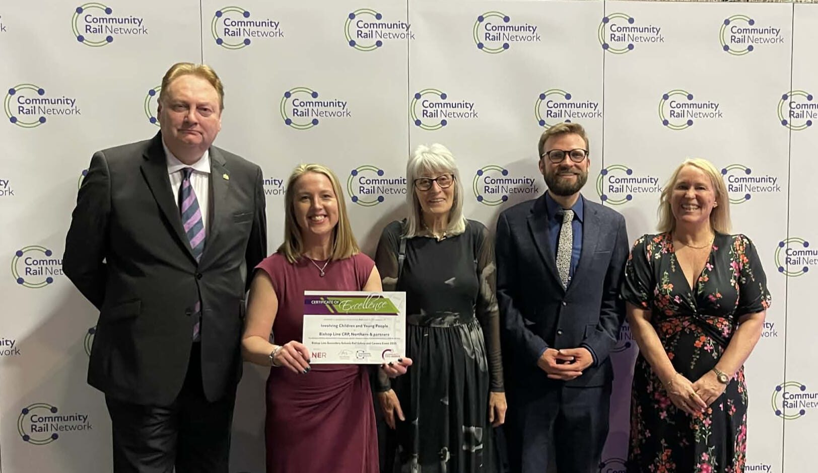 Rob McDonald - Vice Chair, Felicity Machnicki - BLCRP Officer, Ann Cuthbert - Write on Track, Sam Slatcher - Storylines & Maria Flanagan.