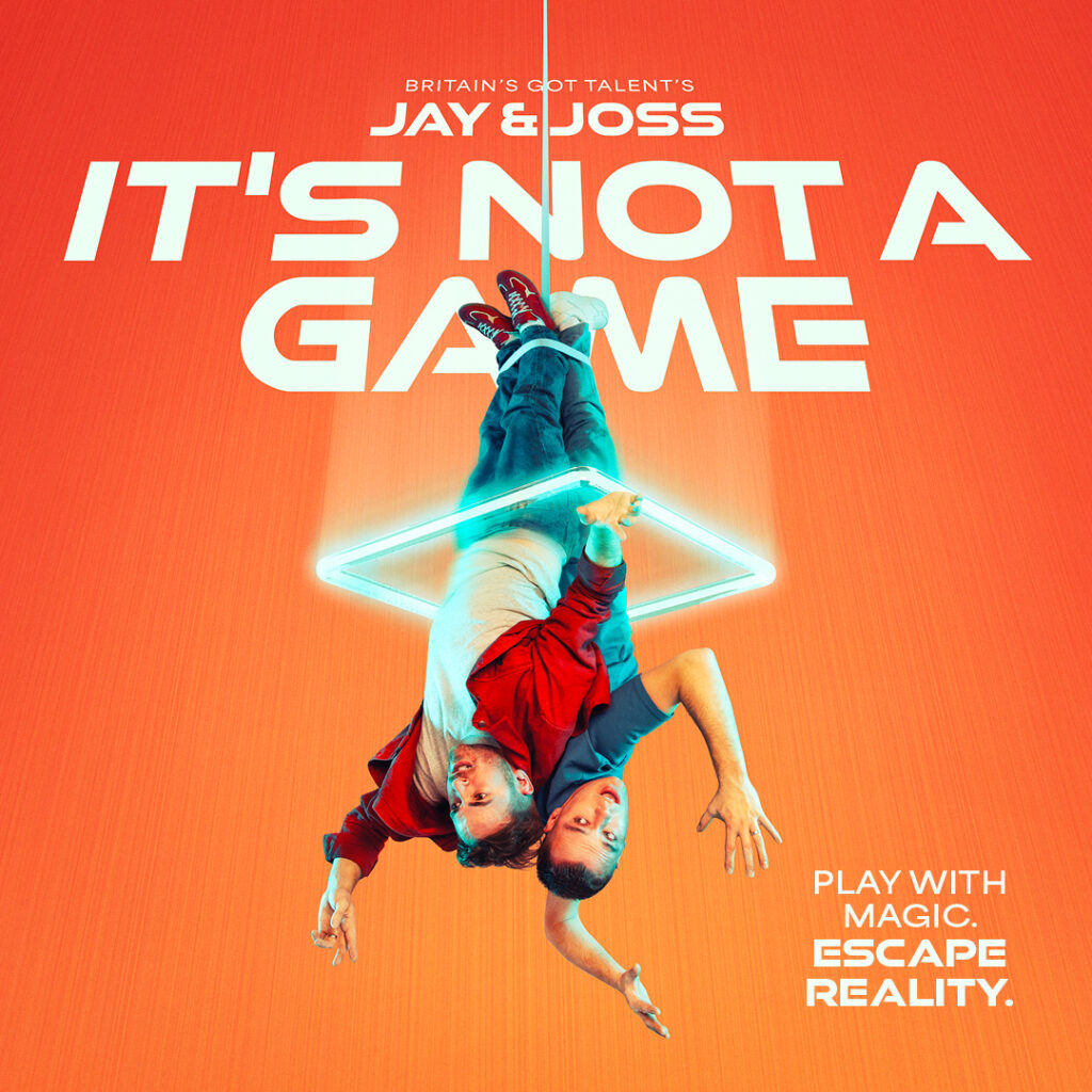 image of two people hanging by their feet